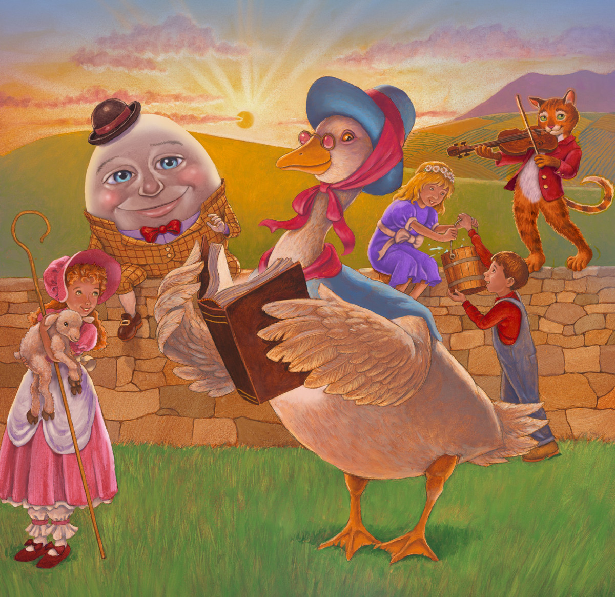 Mother Goose Nursery Rhymes not as nonsensical and innocent as you