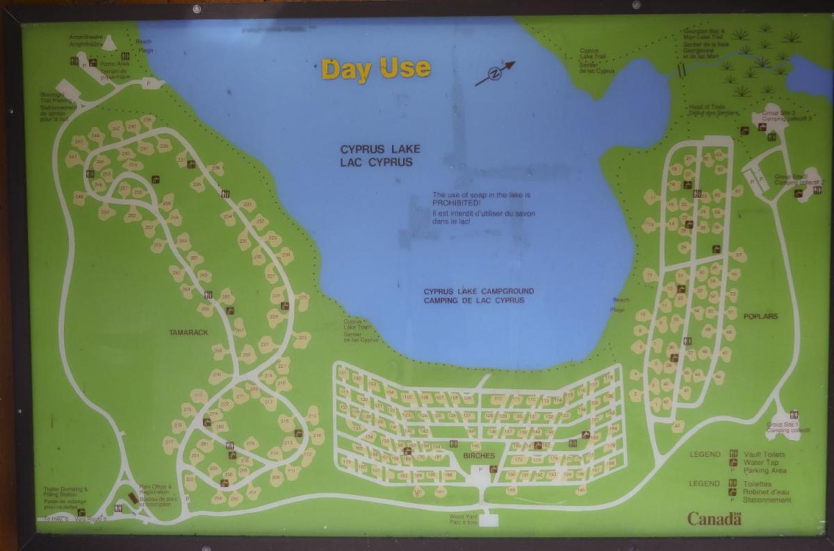 Cyprus Lake and The Grotto Bruce Peninsula National Park SkyAboveUs