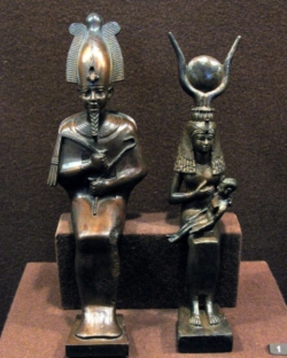 Egyptian Themed Decorative Figurines Egyptian God and Goddess Figurines!