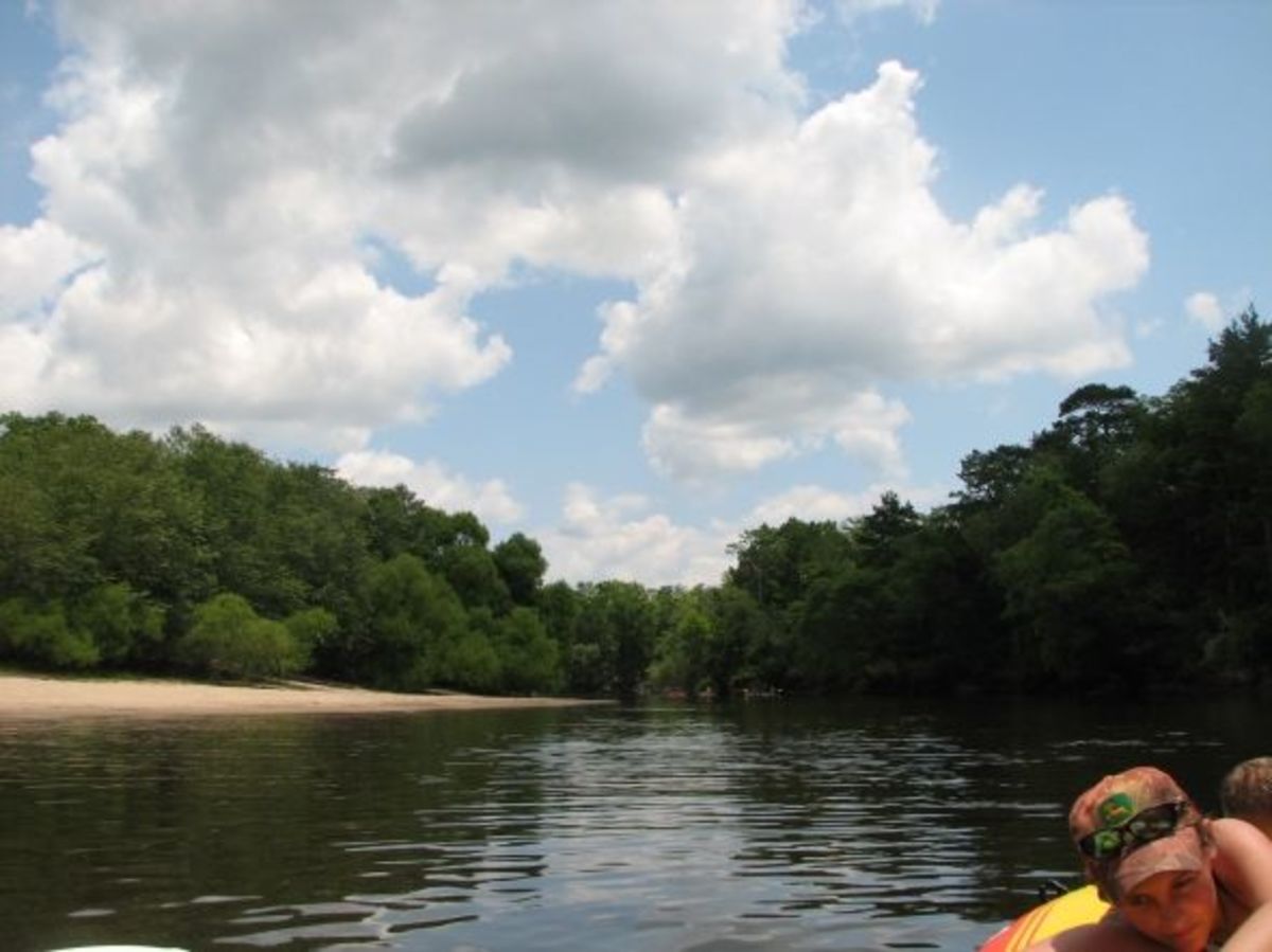 Floating the Edisto River! SkyAboveUs