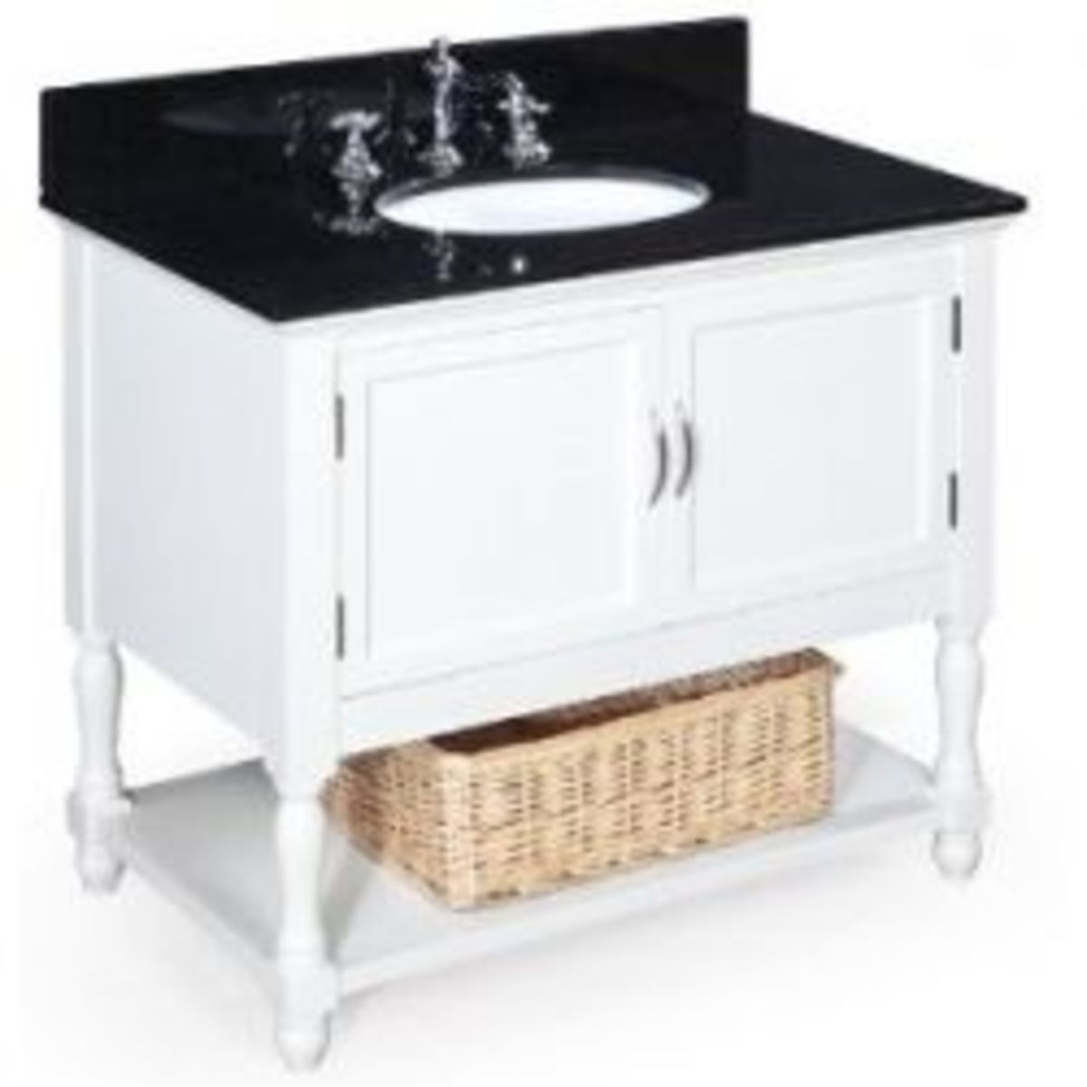 Pottery Barn Style Bathroom Double Vanities