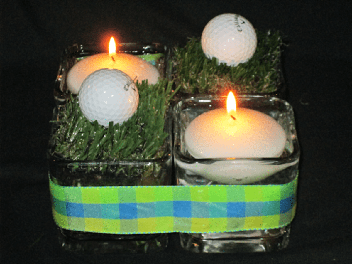 How to Make a Centerpiece for a Golf Themed Party HubPages