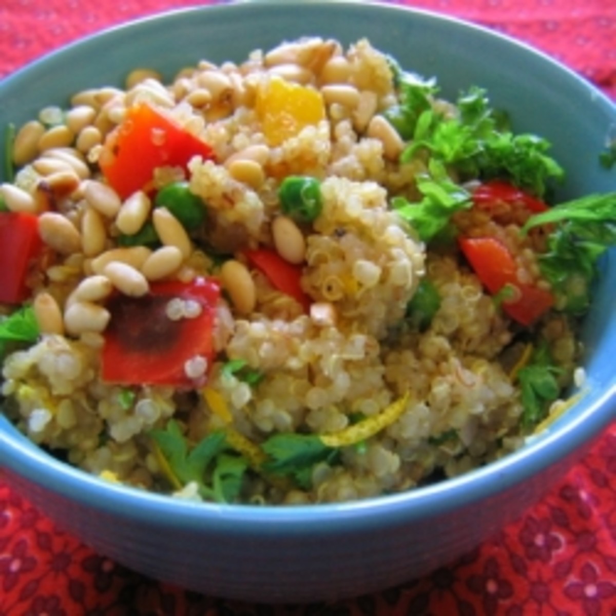 Zesty Apricot & Almond Quinoa Salad HubPages