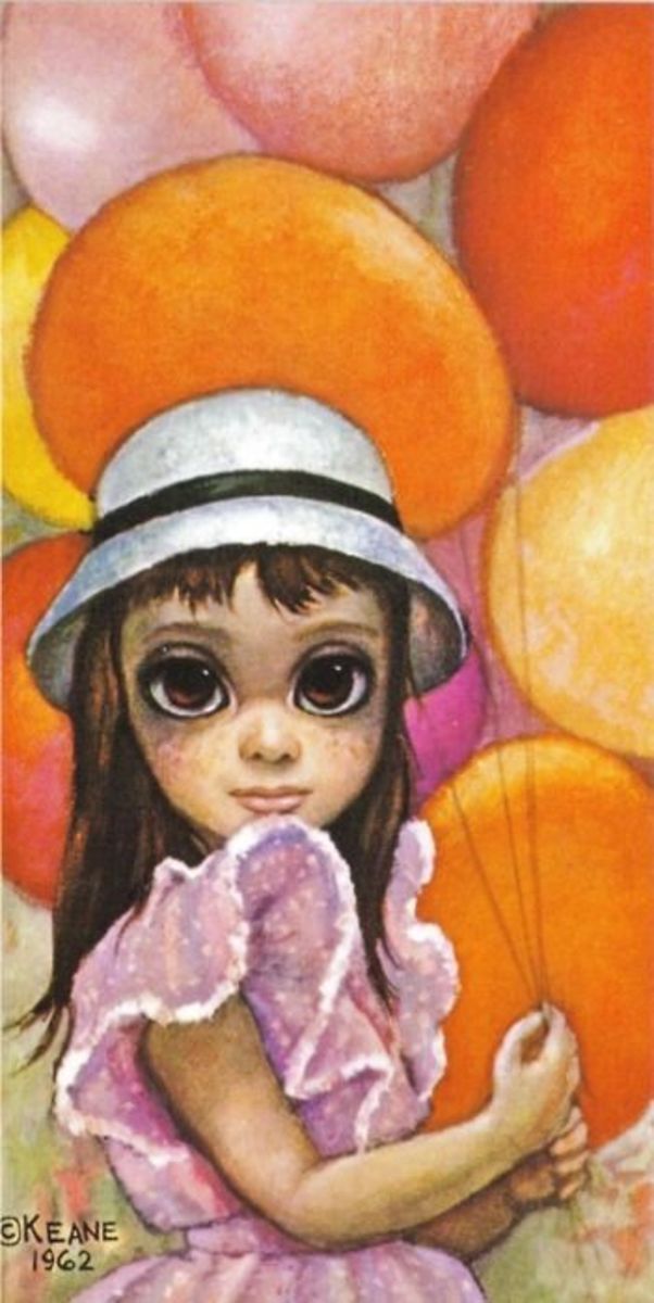 Big Eyes Keane Paintings