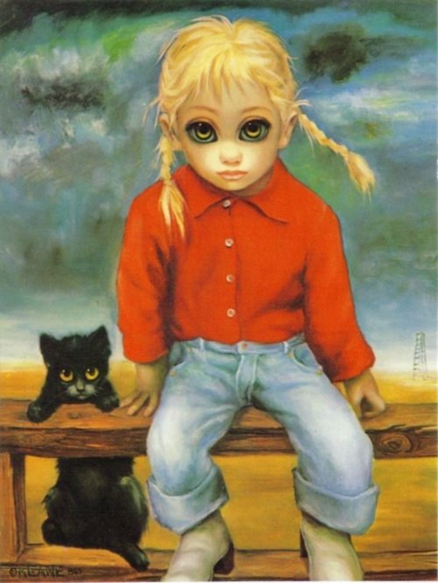 Big Eyes Keane Paintings