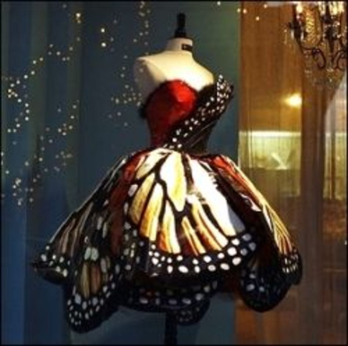 Fashion Forward Iconic Monarch Butterfly Dress by Luly Yang hubpages