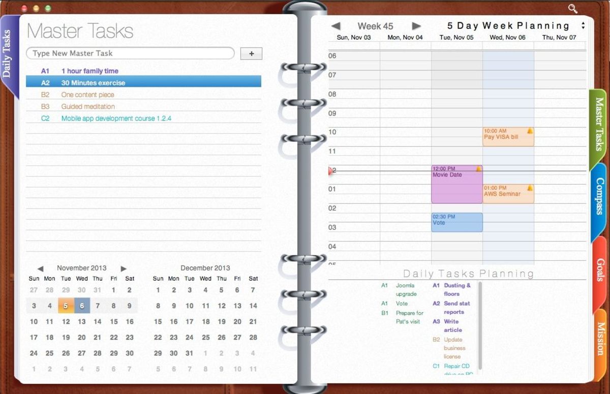 How to Use Opus Domini Day Planner app for Franklin Covey Fans HubPages
