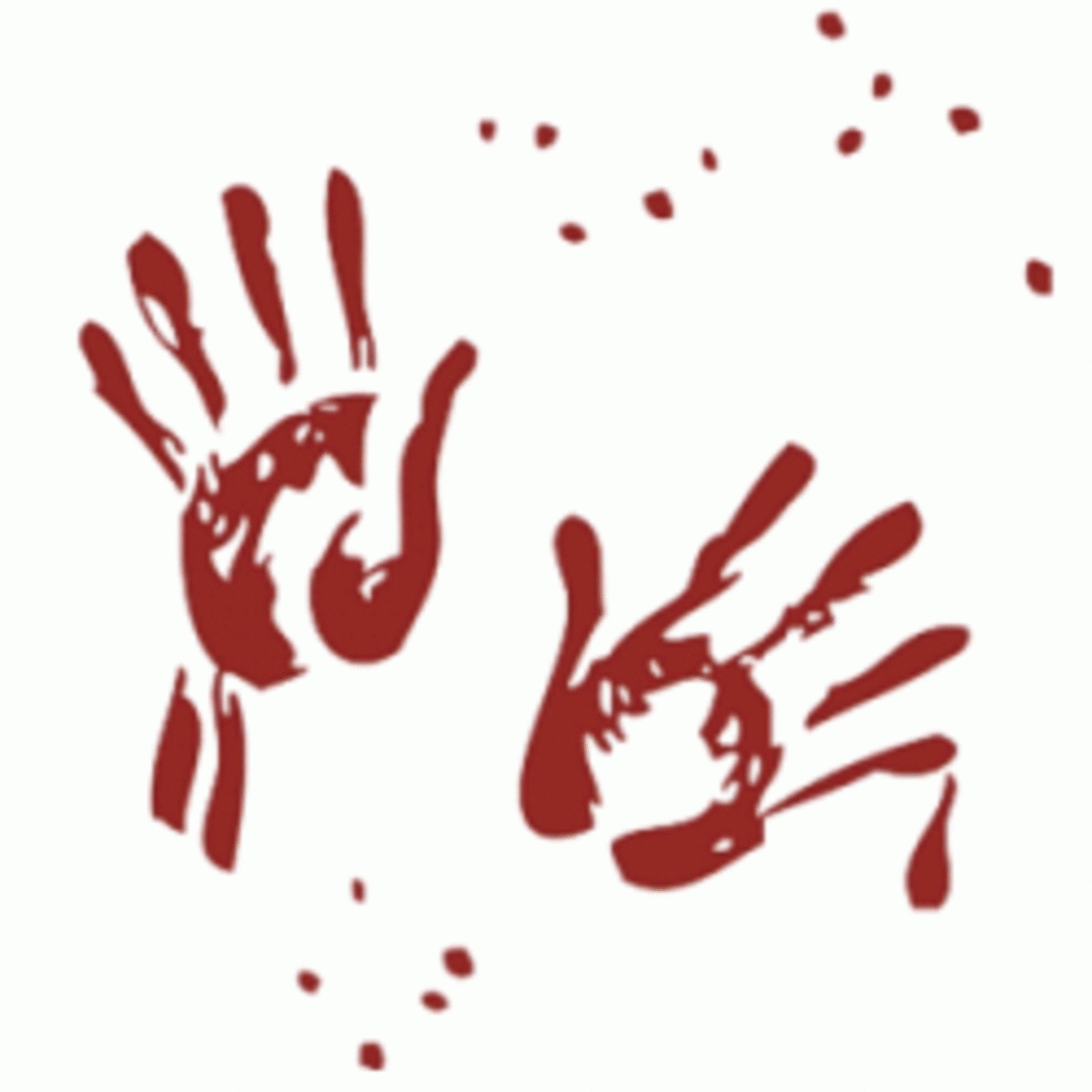 Make a Bloody Bath Mat, Towel or Shower Curtain