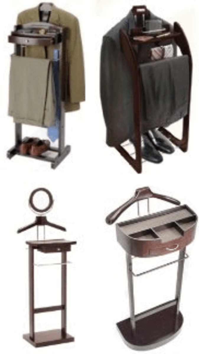 Suit Stands Freestanding Clothes Valet Stands and Suit Racks