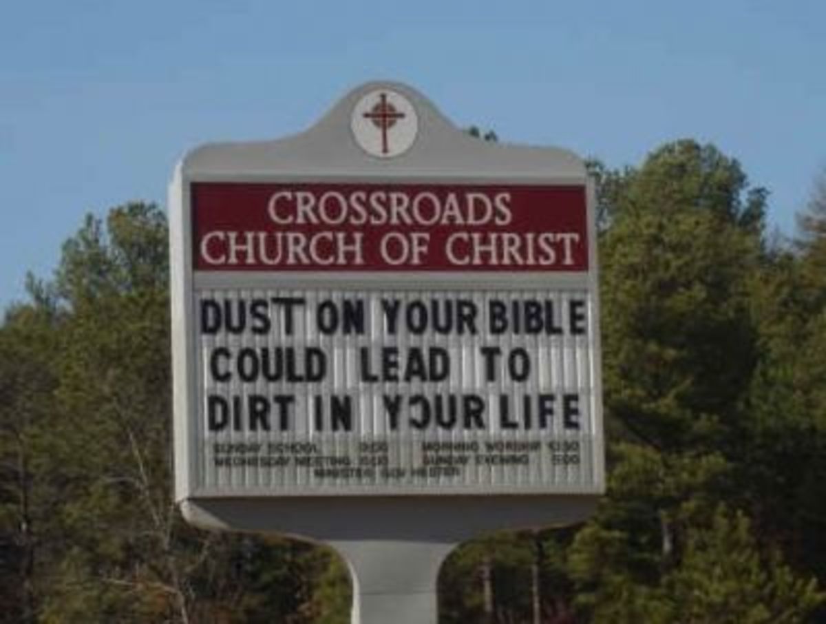 Church Signs Sayings