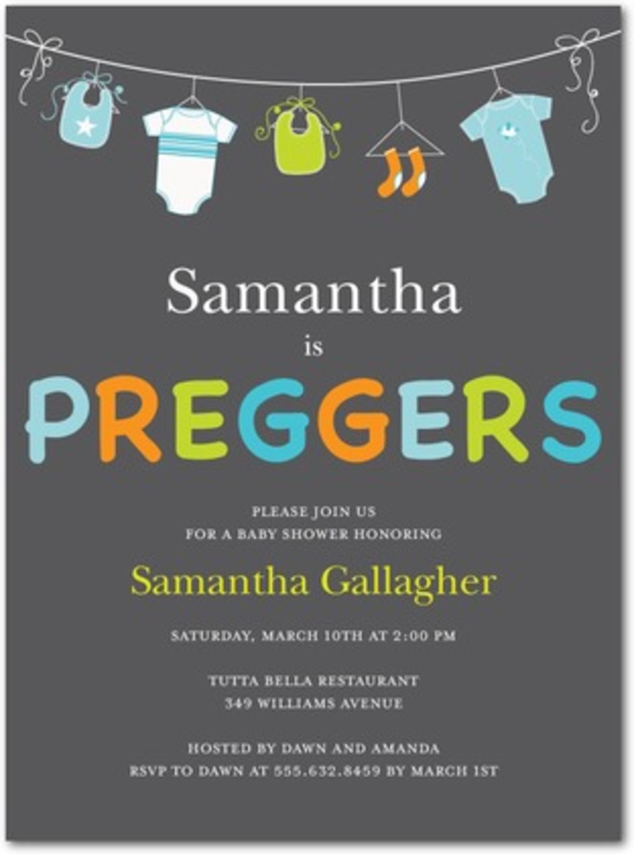 20 Funny & Unique Baby Shower Invitations HubPages