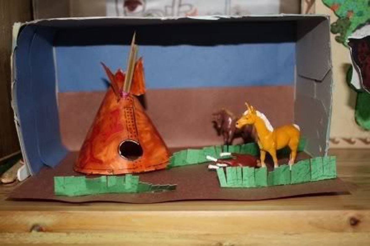 How to Make a Shoebox Diorama