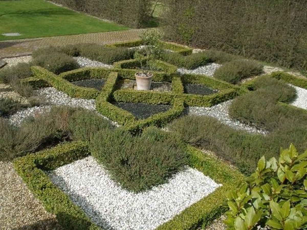 Knot and Parterre Vegetable and Herb Gardens