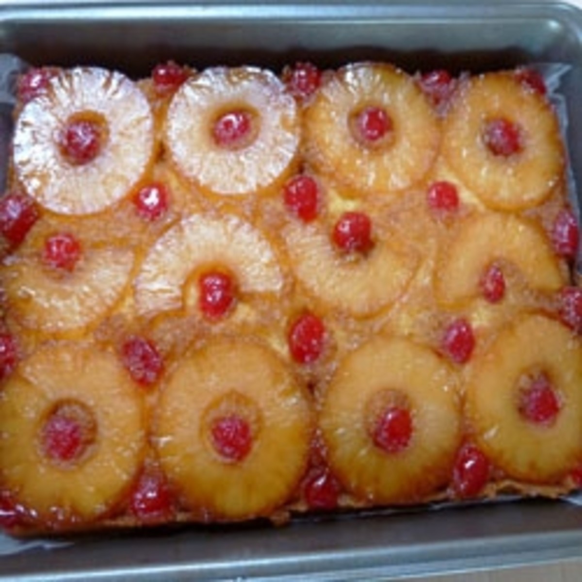 Upsidedown Pineapple Cake with pudding HubPages