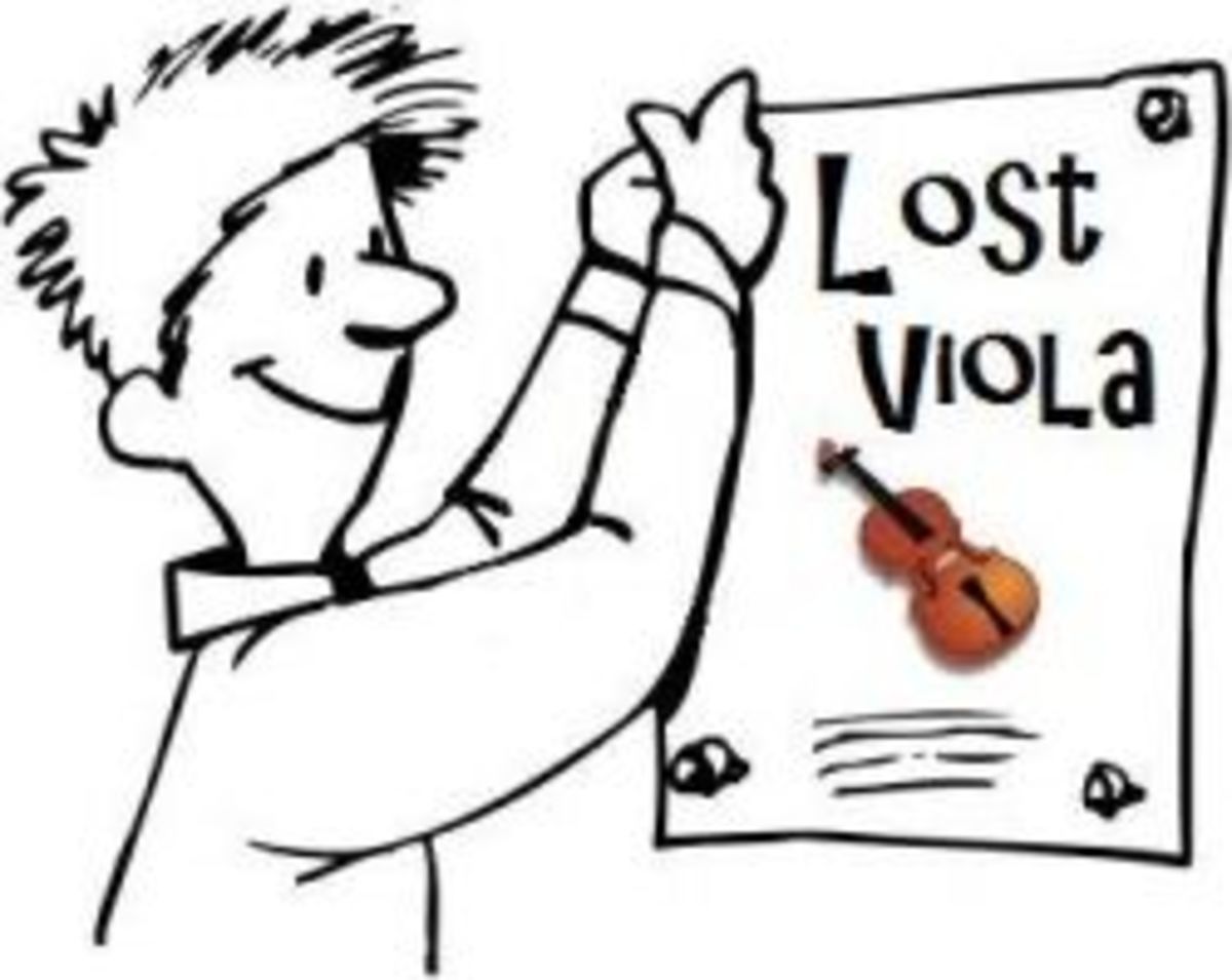 Funny Viola Jokes The Most Picked on Musical Instrument?