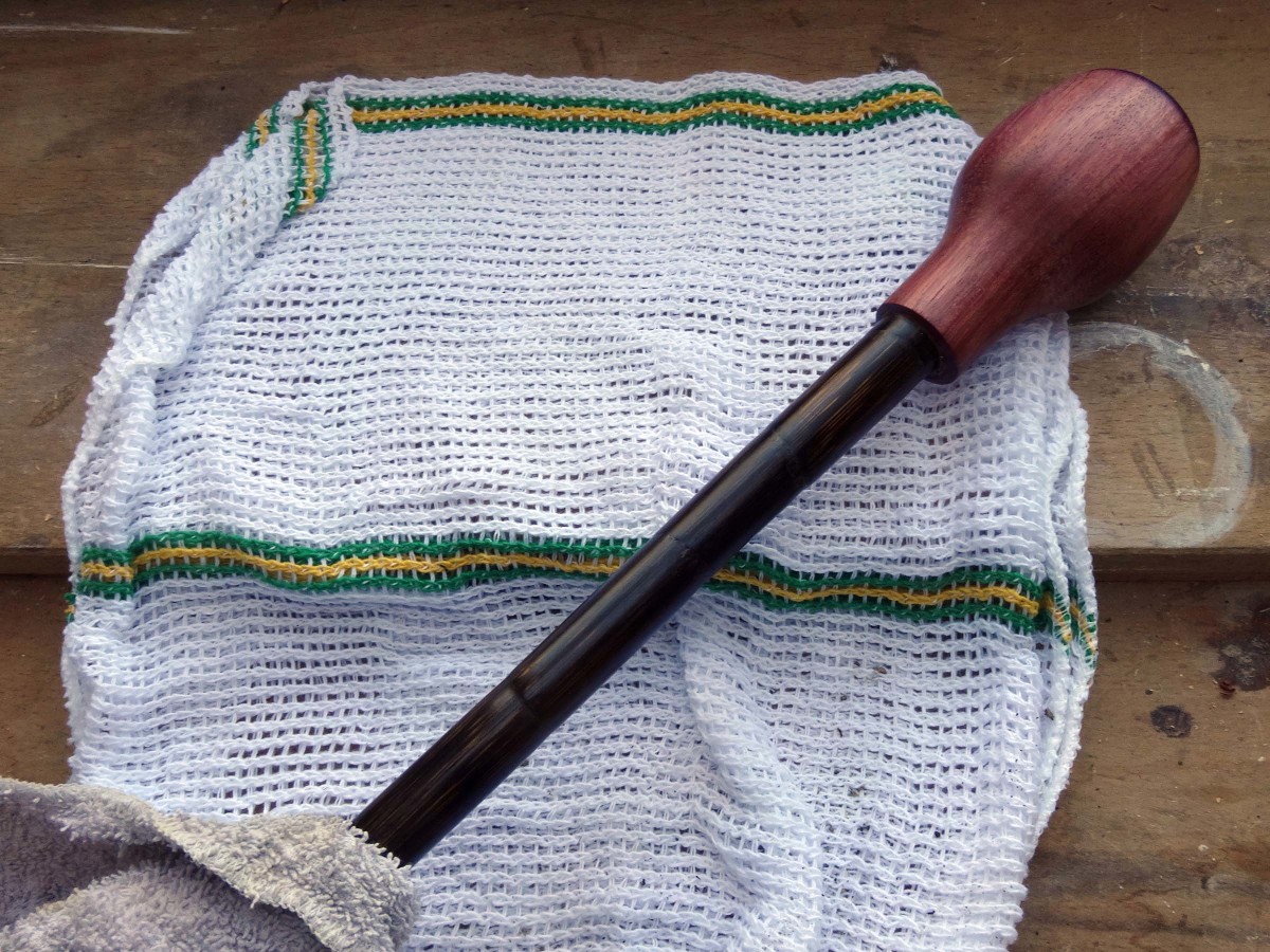 How to Restore a Cane Walking Stick and Make a New Handle