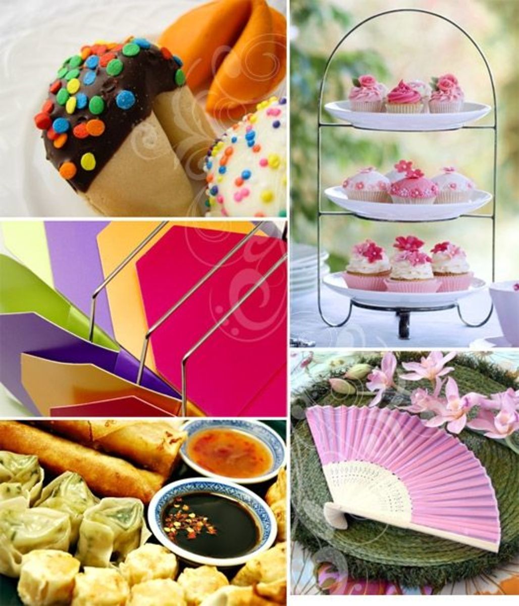 Throw an Asian Theme Bridal Shower! hubpages