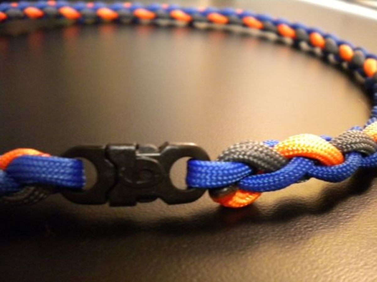 Paracord necklace instructions