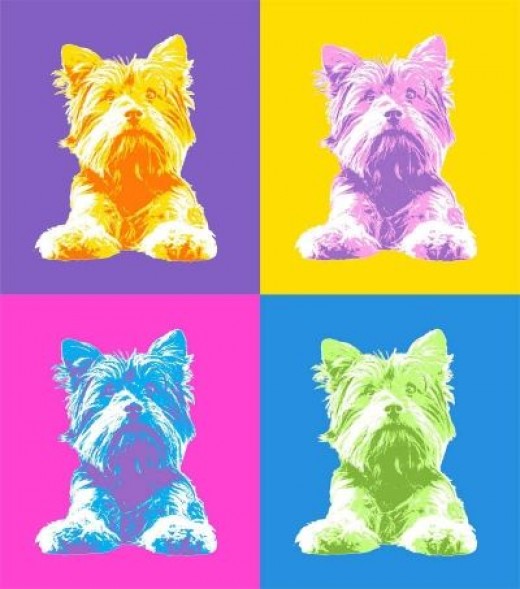 Andy Warhol Style Pop art Portraits