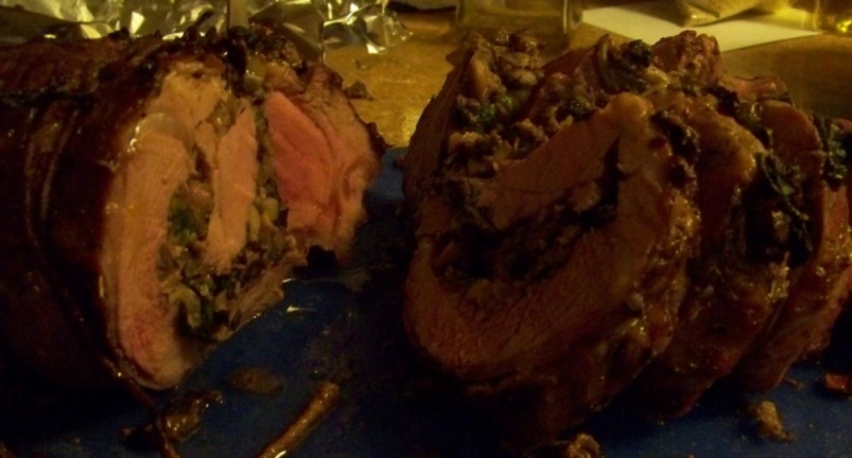 Gordon Ramsay Roast Lamb With Mushroom Spinach Stuffing Recipe HubPages