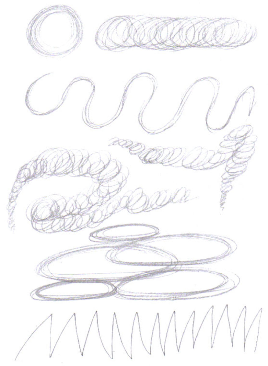 Drawing Warm Up Exercises