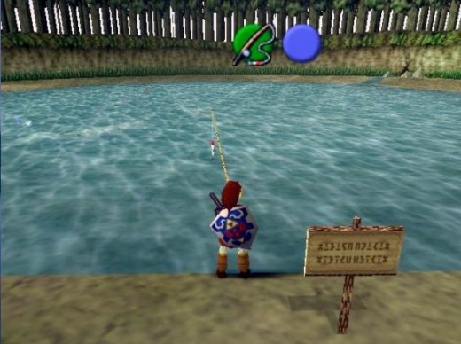 Ocarina of time How to Catch a Hyrule Loach HubPages