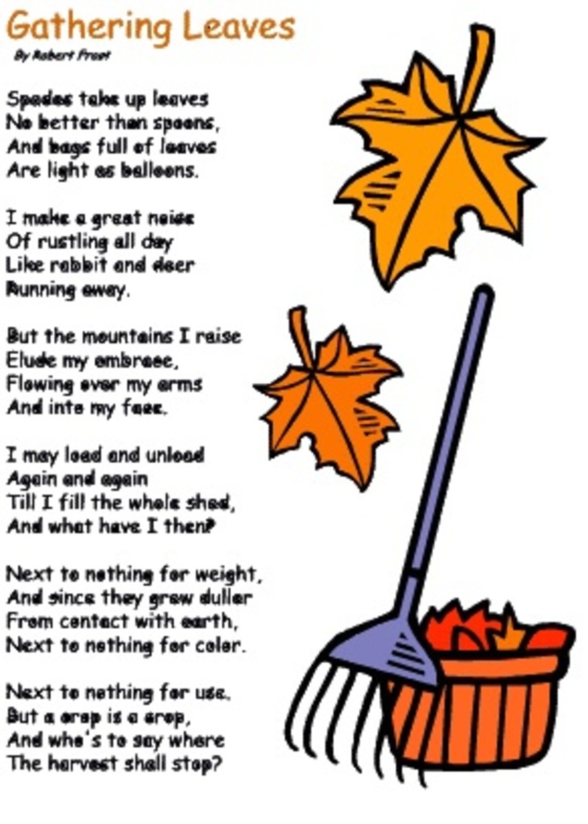 Autumn Leaves are Falling Unit Study HubPages