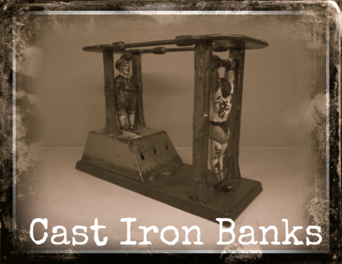 Vintage Antique Cast Iron Banks HubPages
