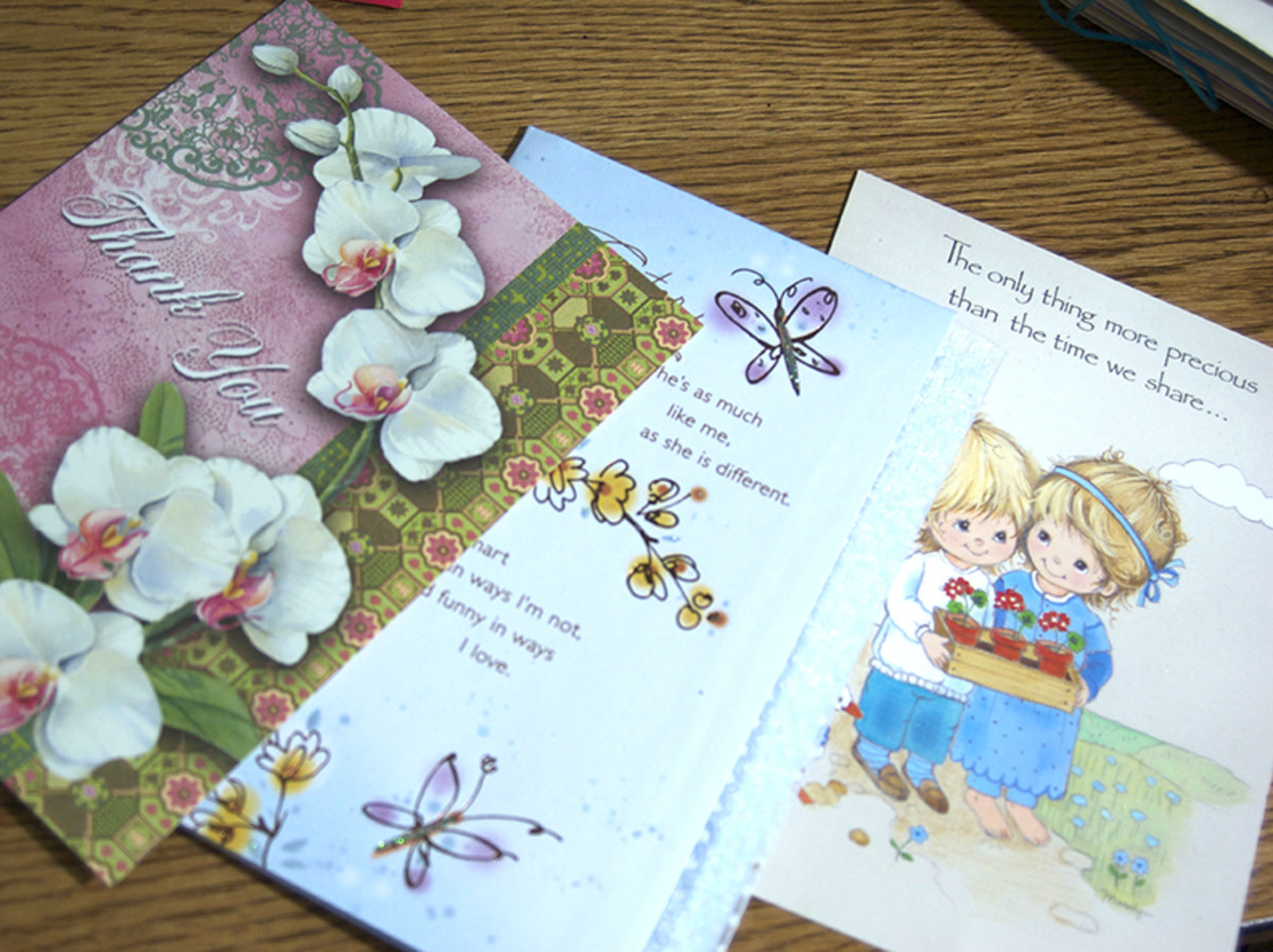 Recycle and Repurpose Old Greeting Cards HubPages
