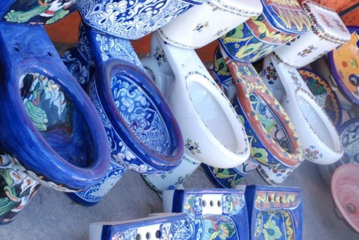Amazing Mexican Talavera Toilets in Stunning Vibrant Colors HubPages