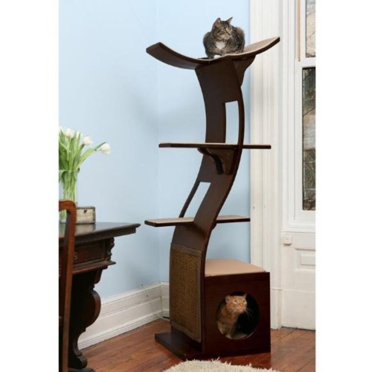 Cat trees that look like furniture