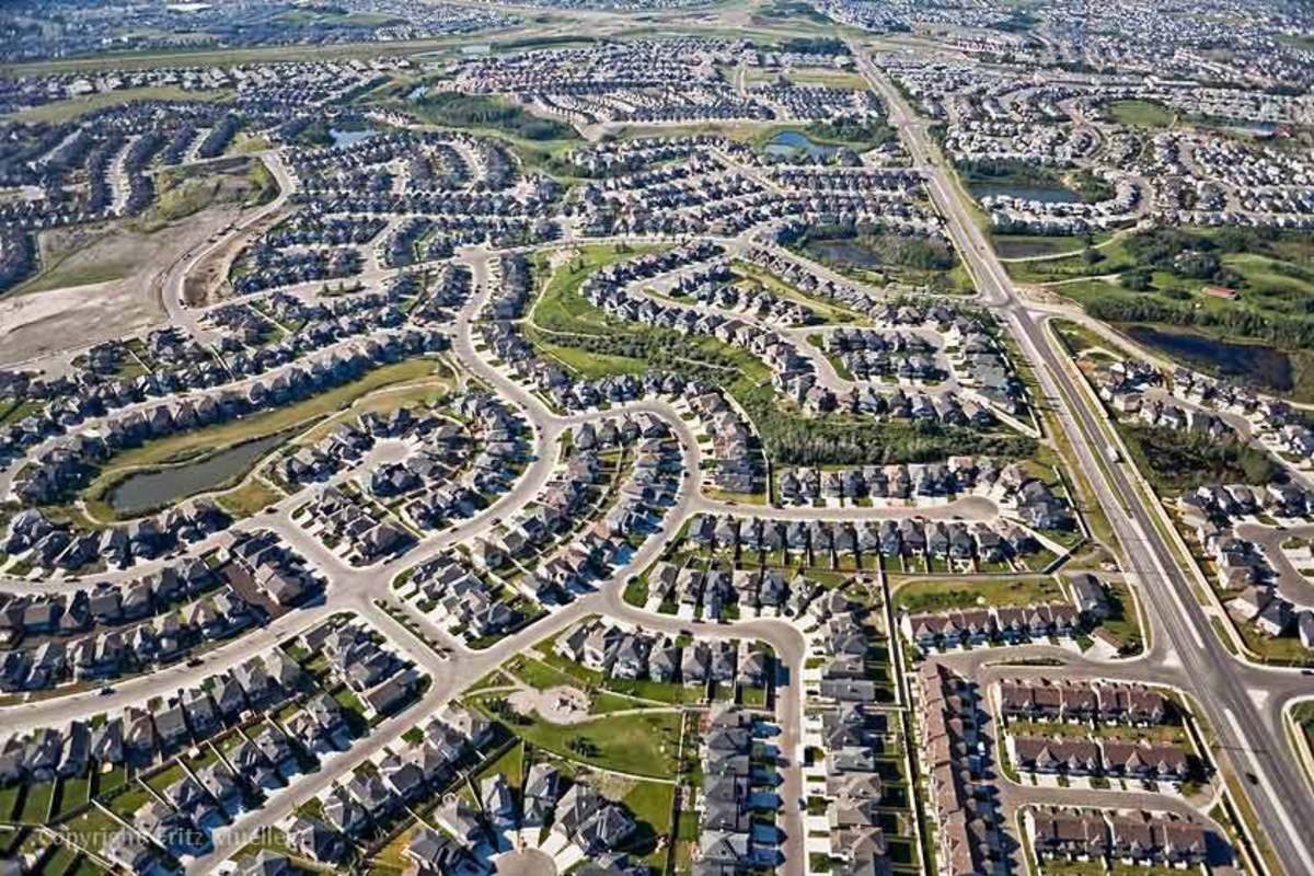 Urban Sprawl The Importance of a Strong Central City Core Owlcation