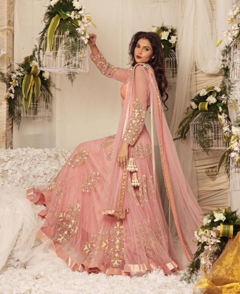 Latest Bridal Lehenga Collection of Photographs of Bridal Couture Bellatory
