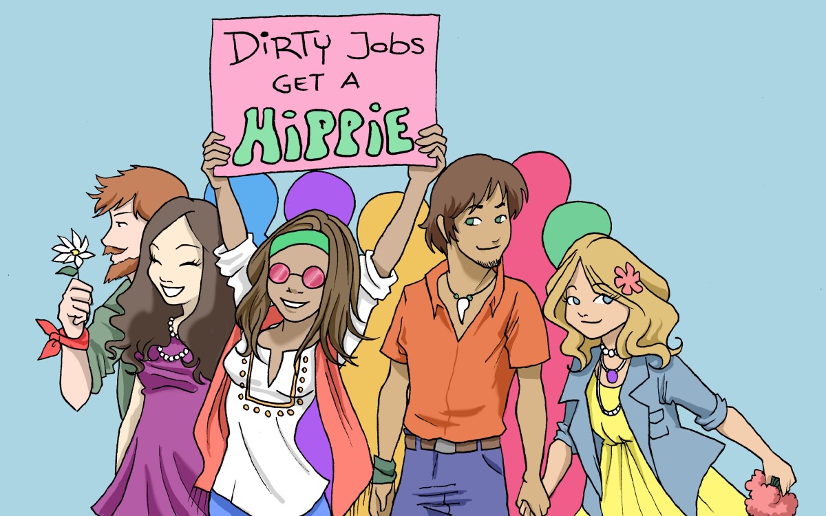 The Hippie, Bohemian, Free Spirit Guide to Getting a Job ToughNickel