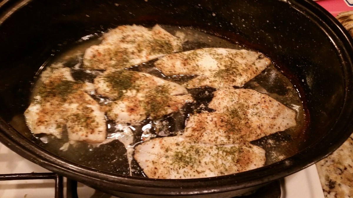 Broiled Flounder Pot Luck Baked Potatoes and Grilled Vegetables HubPages