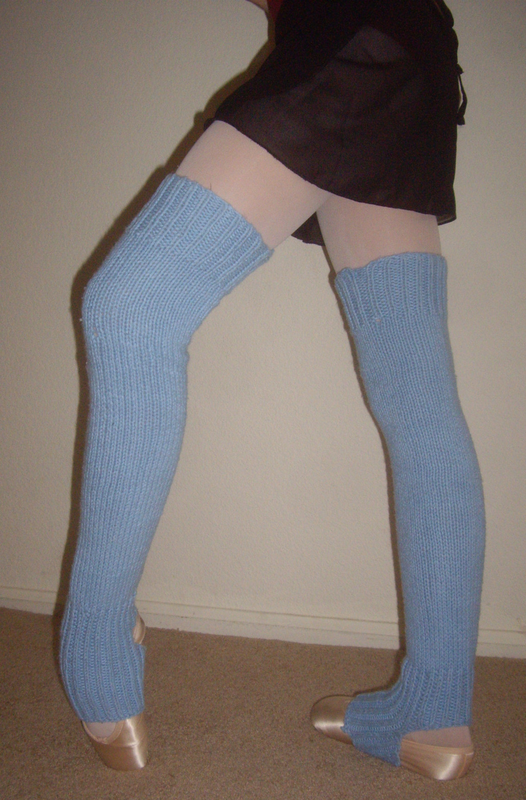 How to Knit Leg Warmers for Ballet Dancers Free Pattern