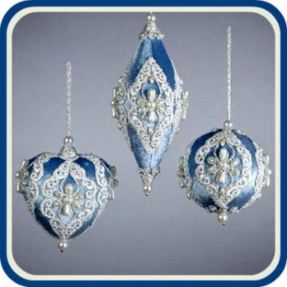 How to Make VictorianStyle Lace Christmas Ornaments Holidappy