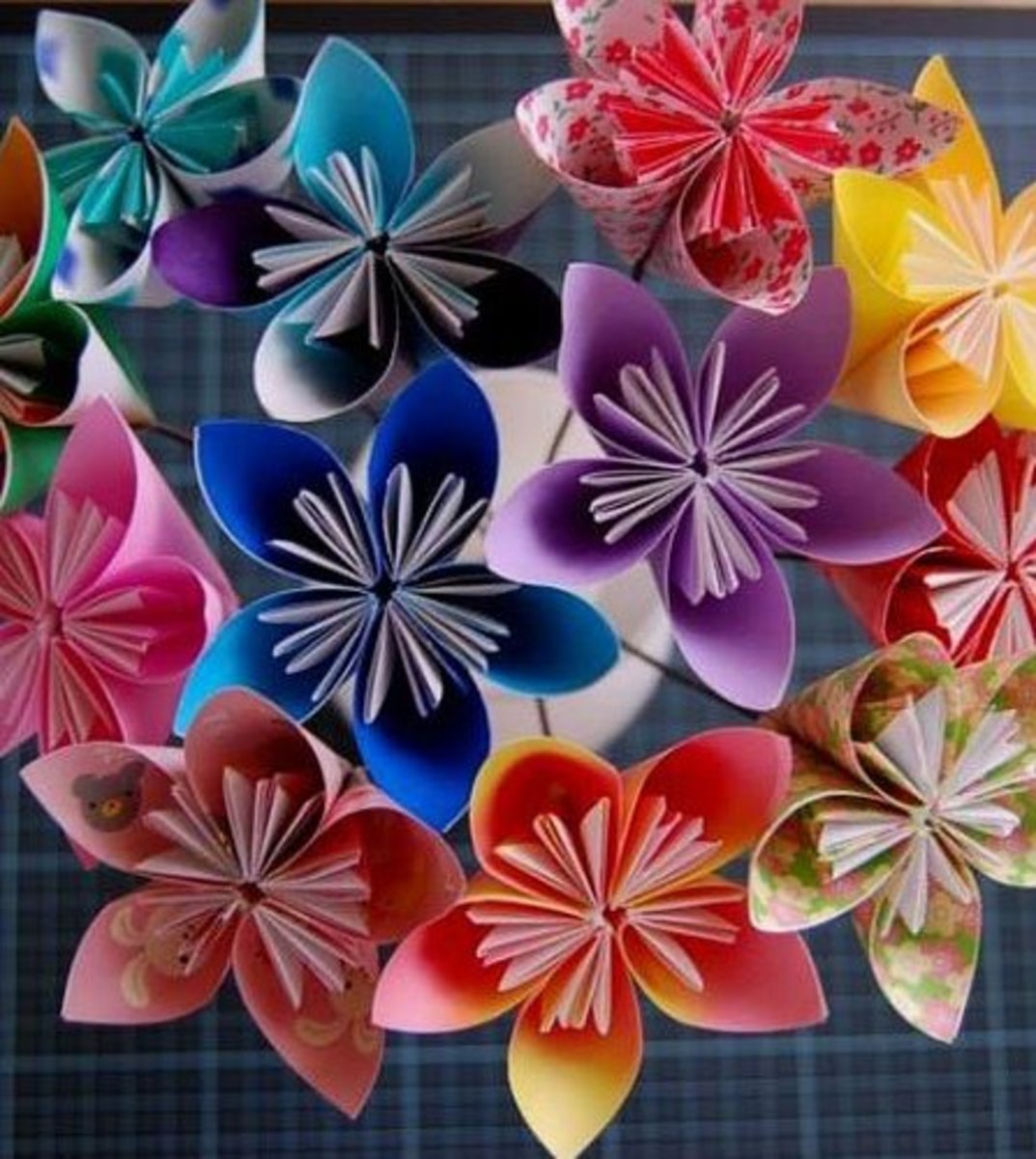 How to Make Paper Flowers Hyacinths, Rose Buds, Giant Sweet Peas and