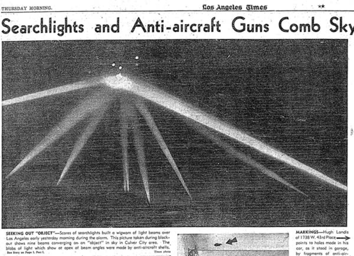 The Battle of Los Angeles What Really Happened? HubPages