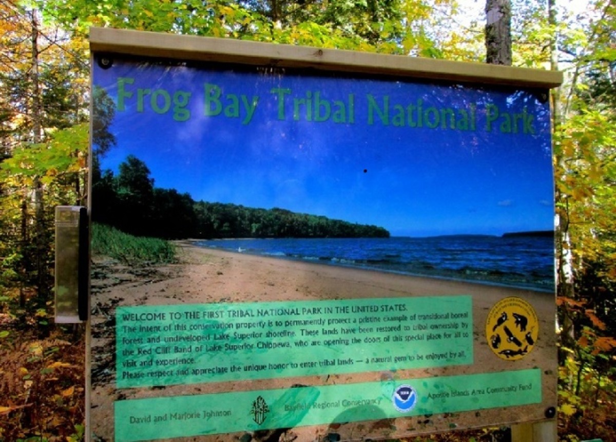 Native American Frog Bay Tribal National Park Travel Wisconsin HubPages