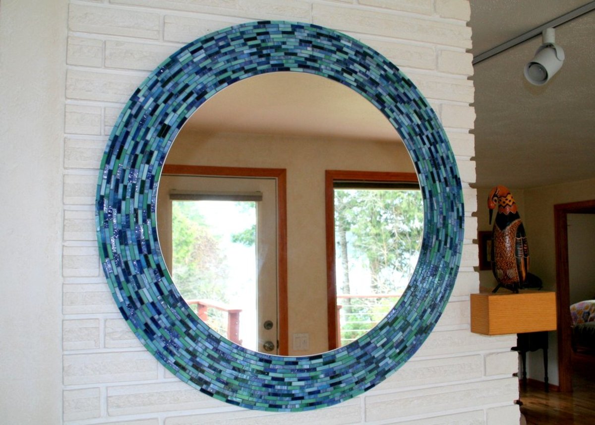 Making stained glass mosaic mirrors HubPages