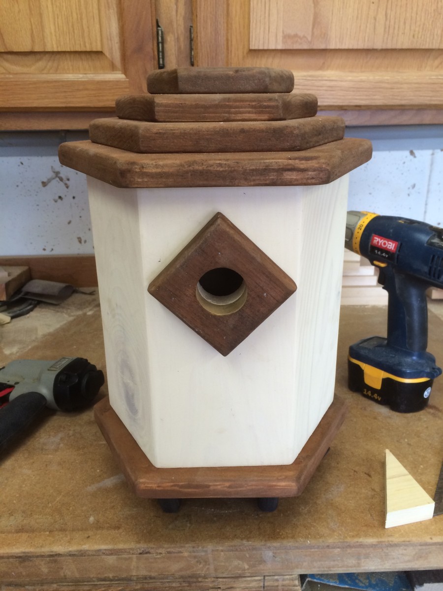 How to Build a Simple Dovecote Style Birdhouse