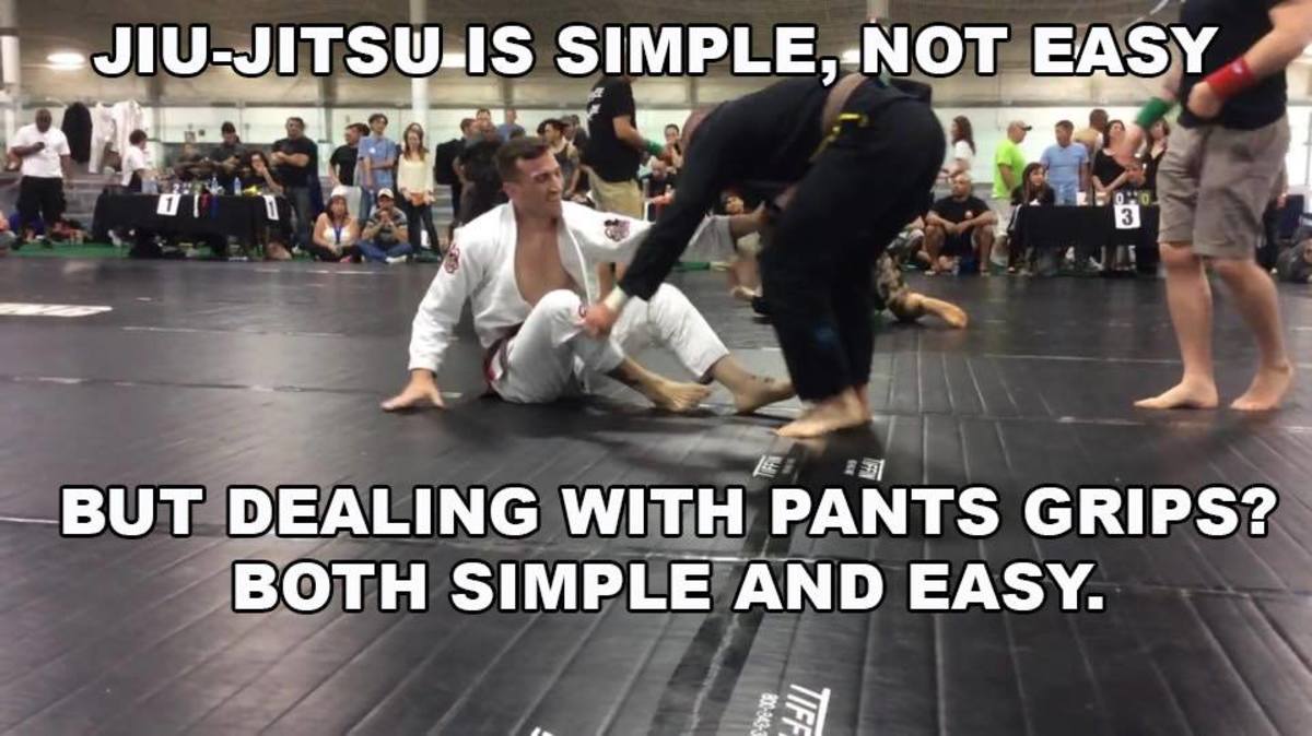 Dealing With Pants Grips A BJJ Tutorial HowTheyPlay