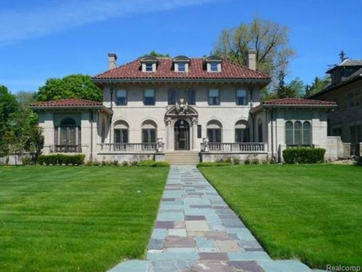Mansions in Detroit's Historic BostonEdison District HubPages