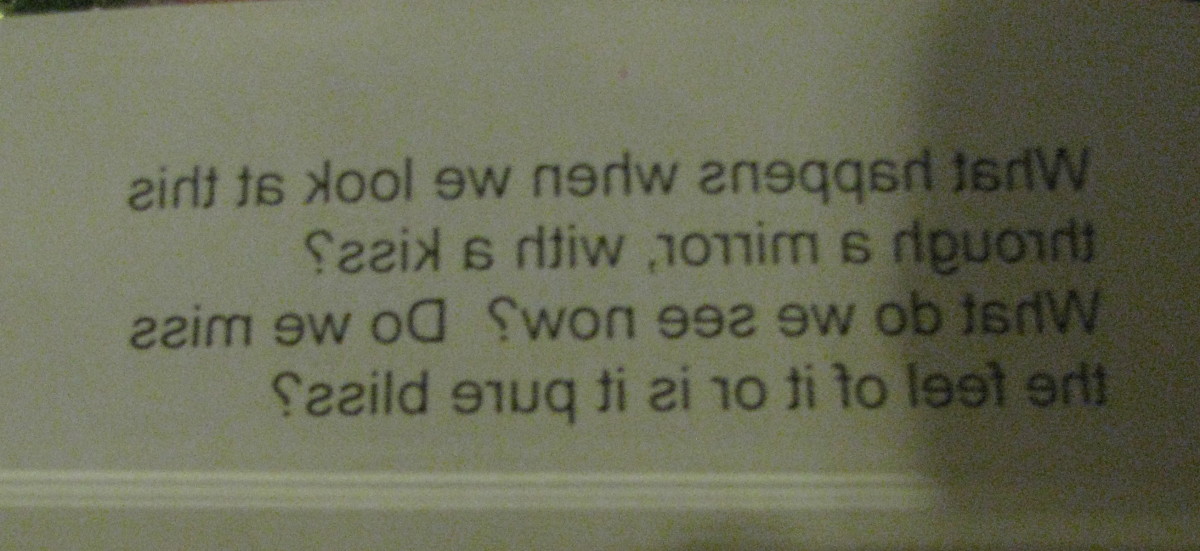 It's All Done with Mirrors Reflections, Phrases & Mirror Poetry hubpages