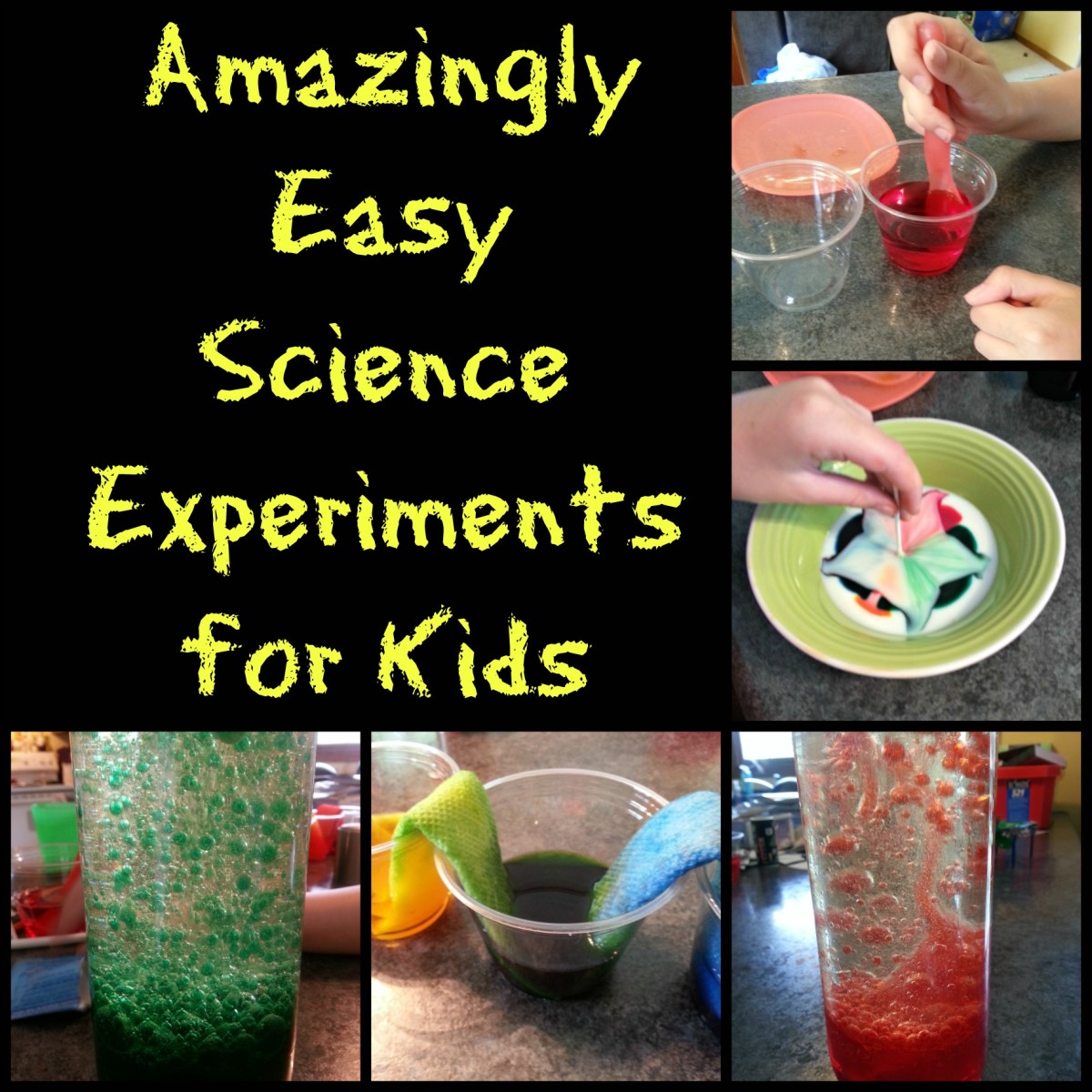 Amazingly Easy Science Experiments for Kids HubPages