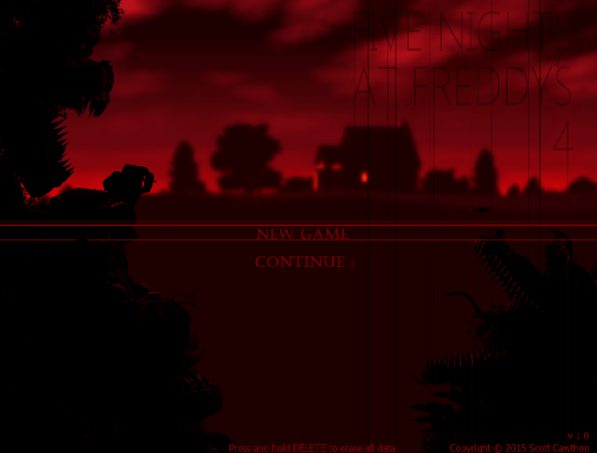 Five Nights at Freddy's 4 Walkthrough LevelSkip