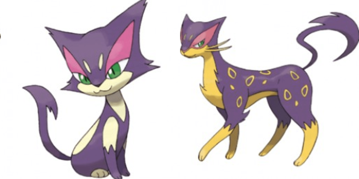 The Cats of the Pokémon Series LevelSkip