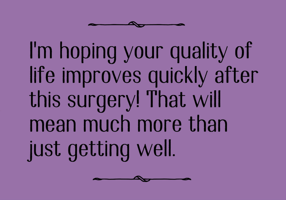Get Well Messages for Someone Having Surgery Holidappy