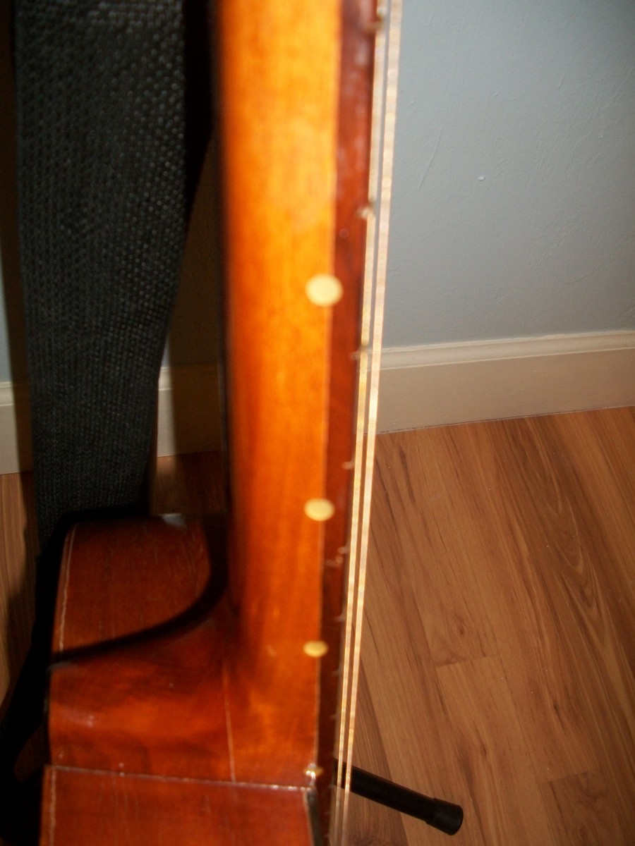 How To Refinish A Vintage Carmencita Acoustic Guitar